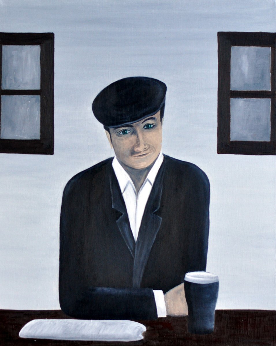 A Quiet Pint, painting from the Images of Ireland collection