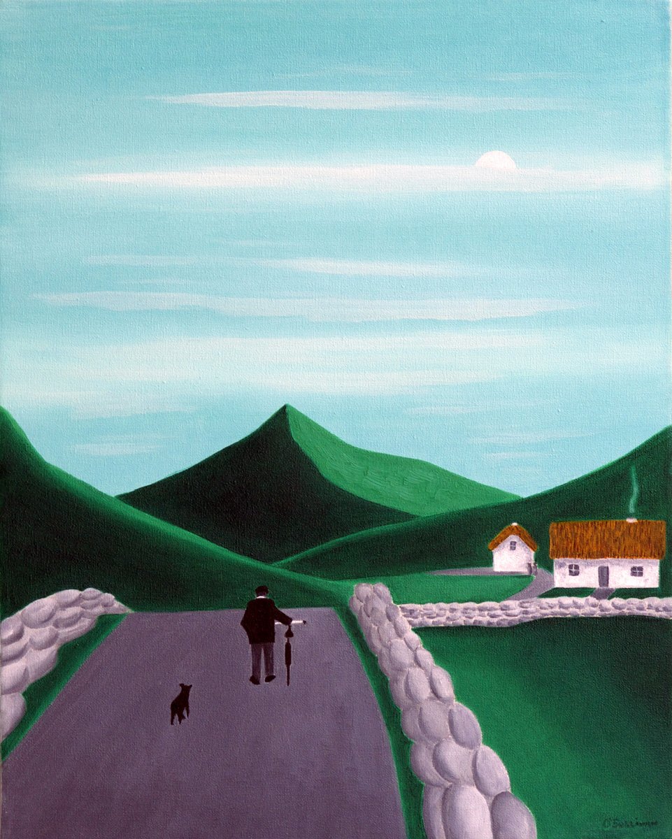 County Mayo, painting from the Images of Ireland collection