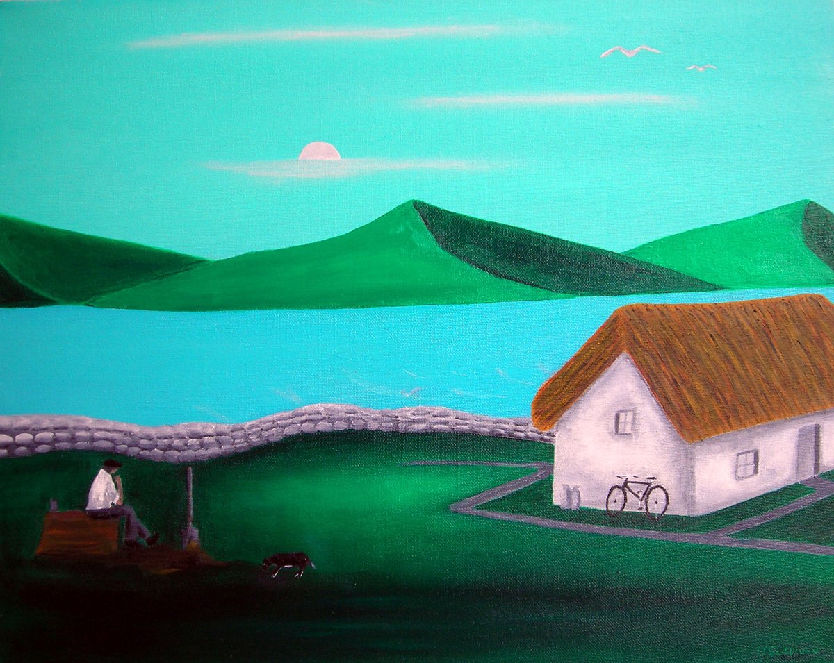Donegal, painting from the Images of Ireland collection