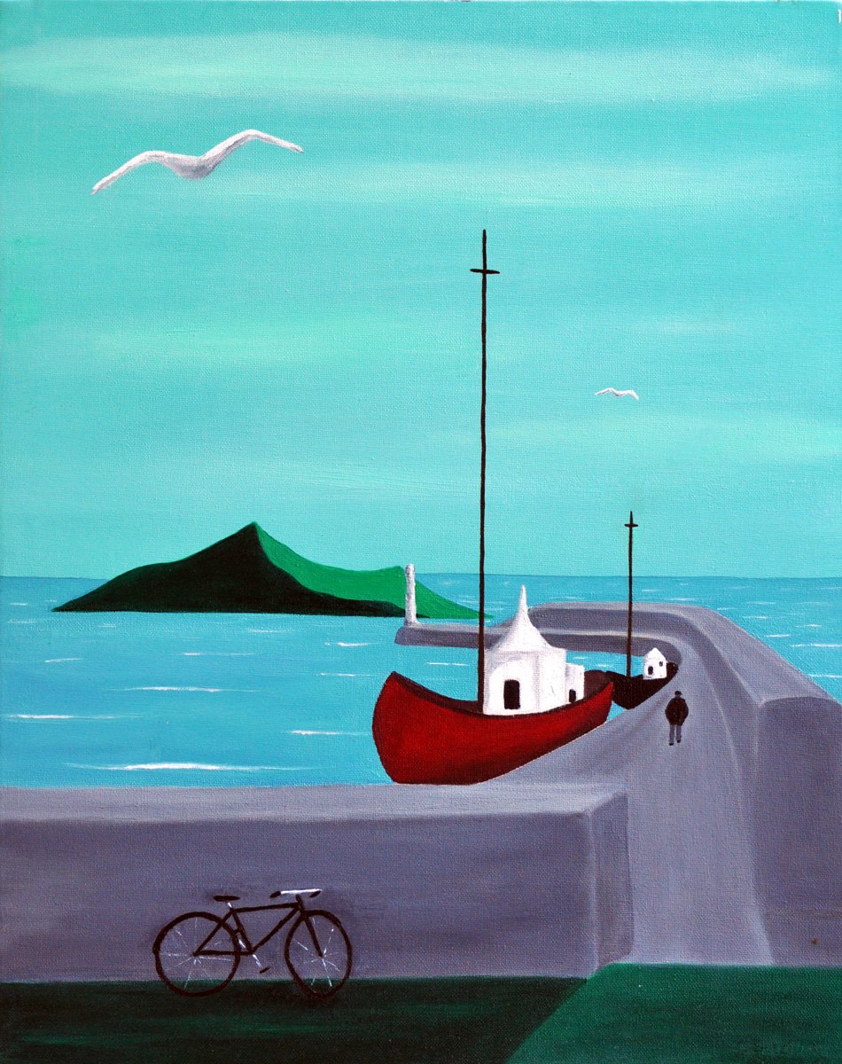 Irelands Eye, painting from the Images of Ireland collection