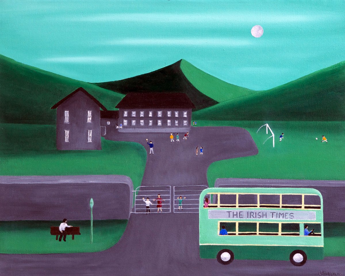 Old School, painting from the Images of Ireland collection