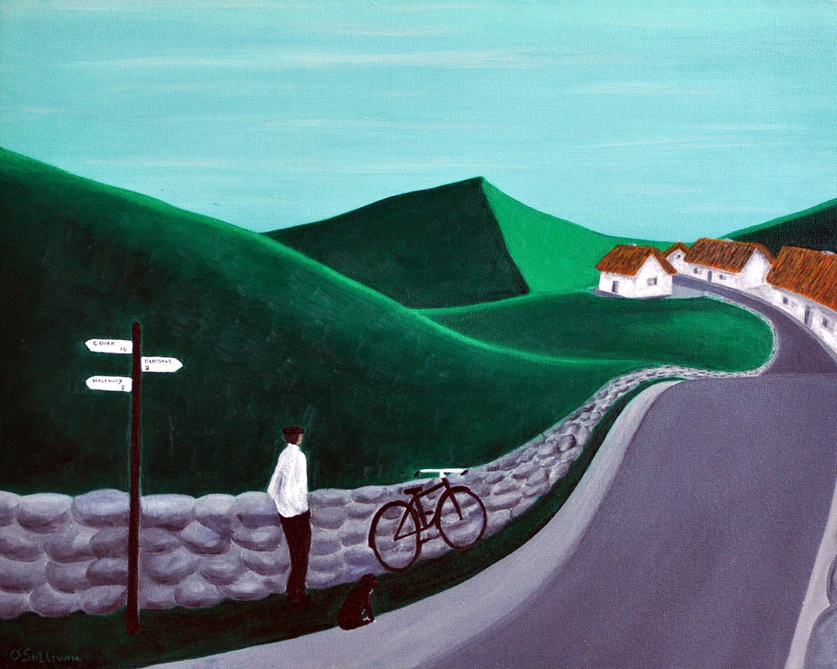 Road To Kinsale, painting from the Images of Ireland collection
