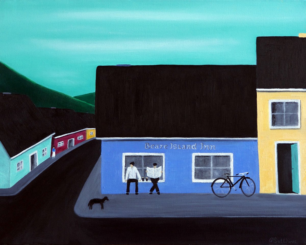 The Lads, painting from the Images of Ireland collection